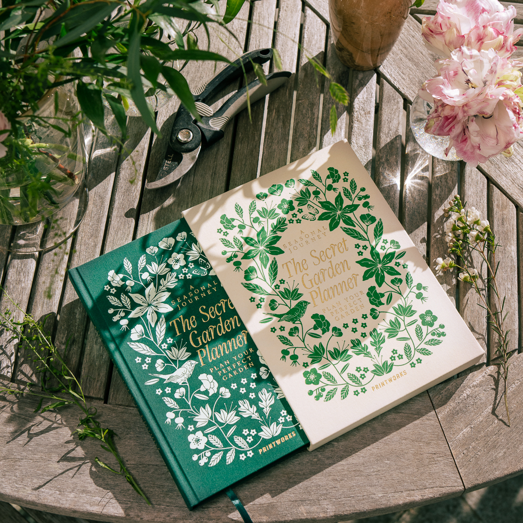 coffret livre à remplir jardin printworks