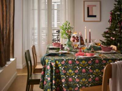 décoration table de noël originale