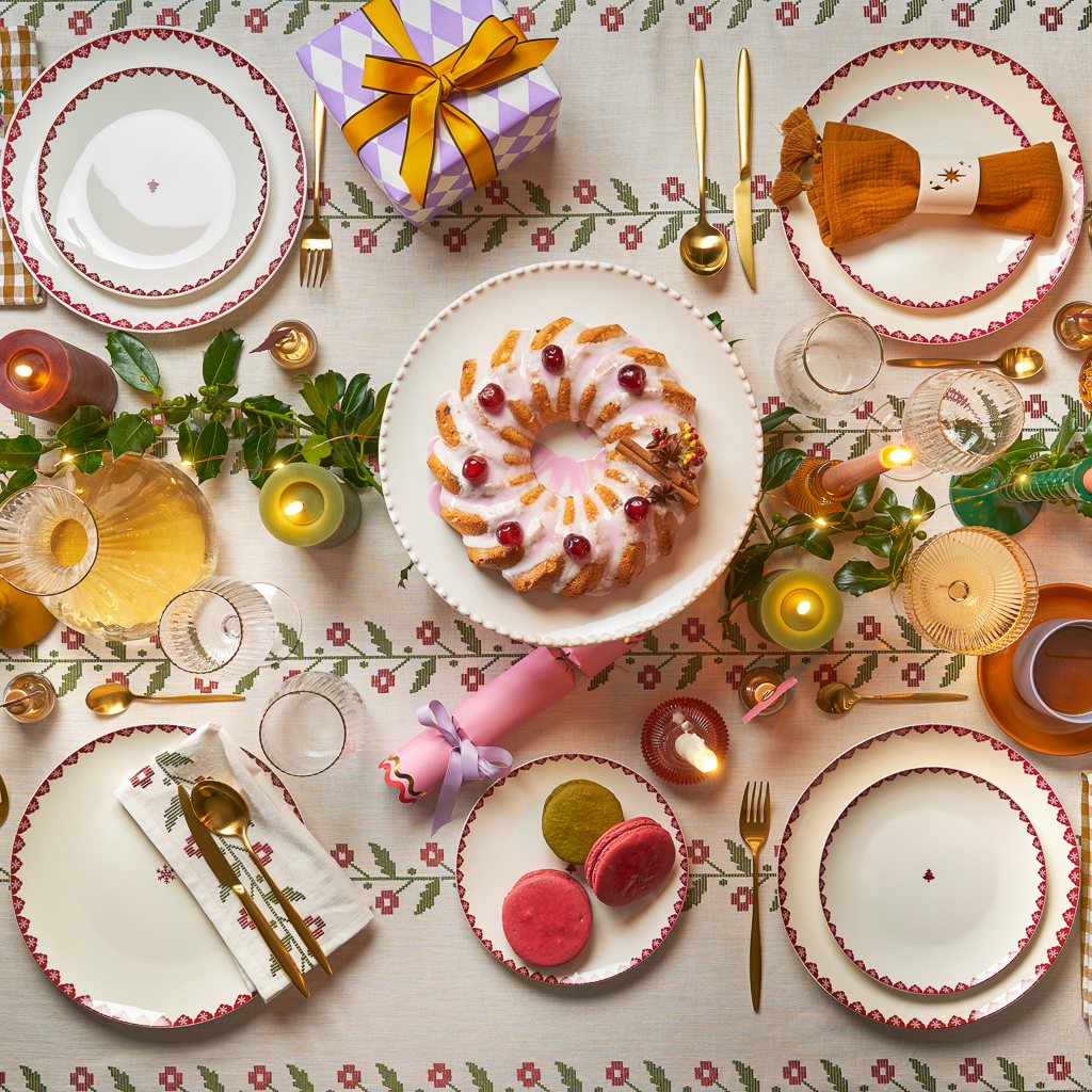 décoration table de noël originale