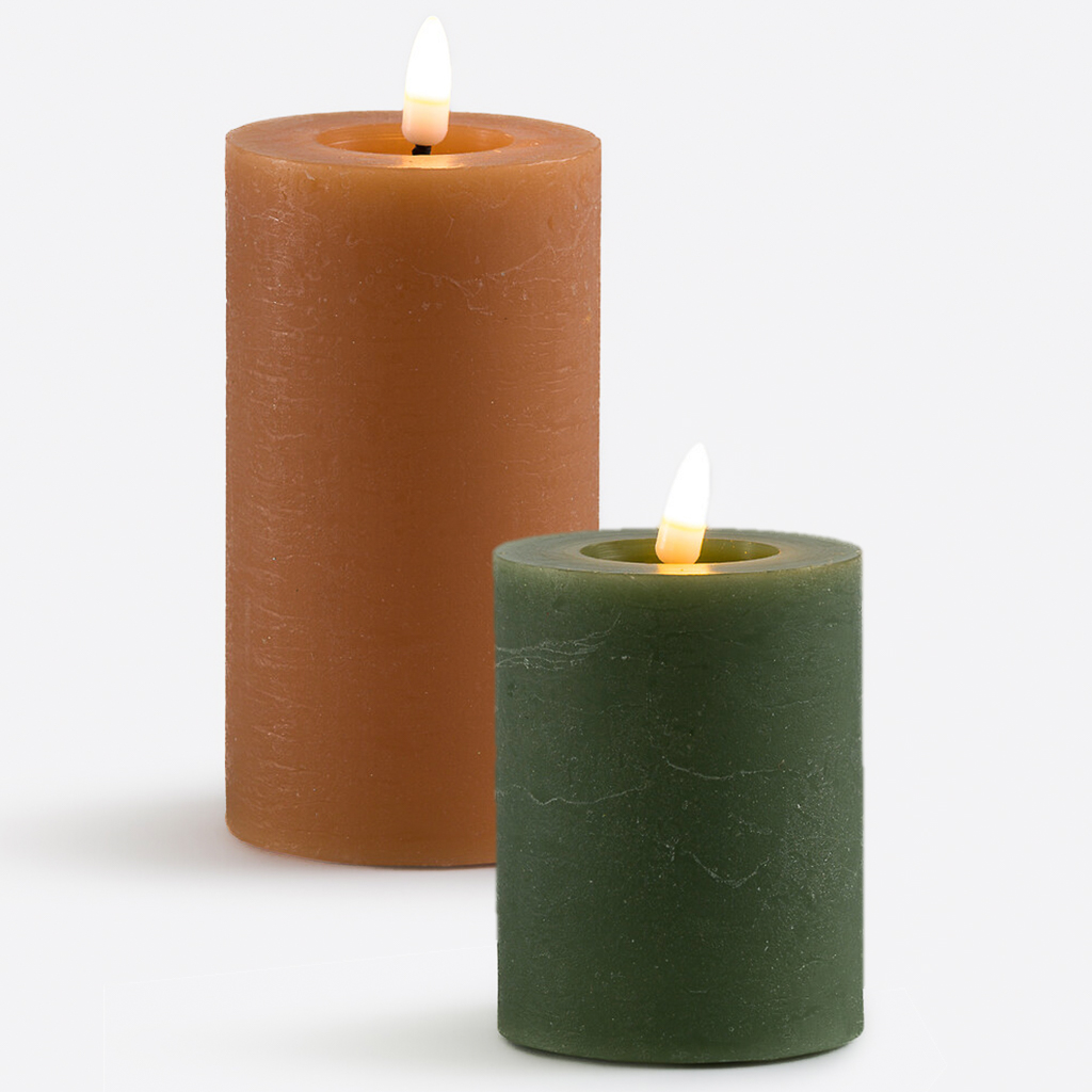 bougie bloc led couleur