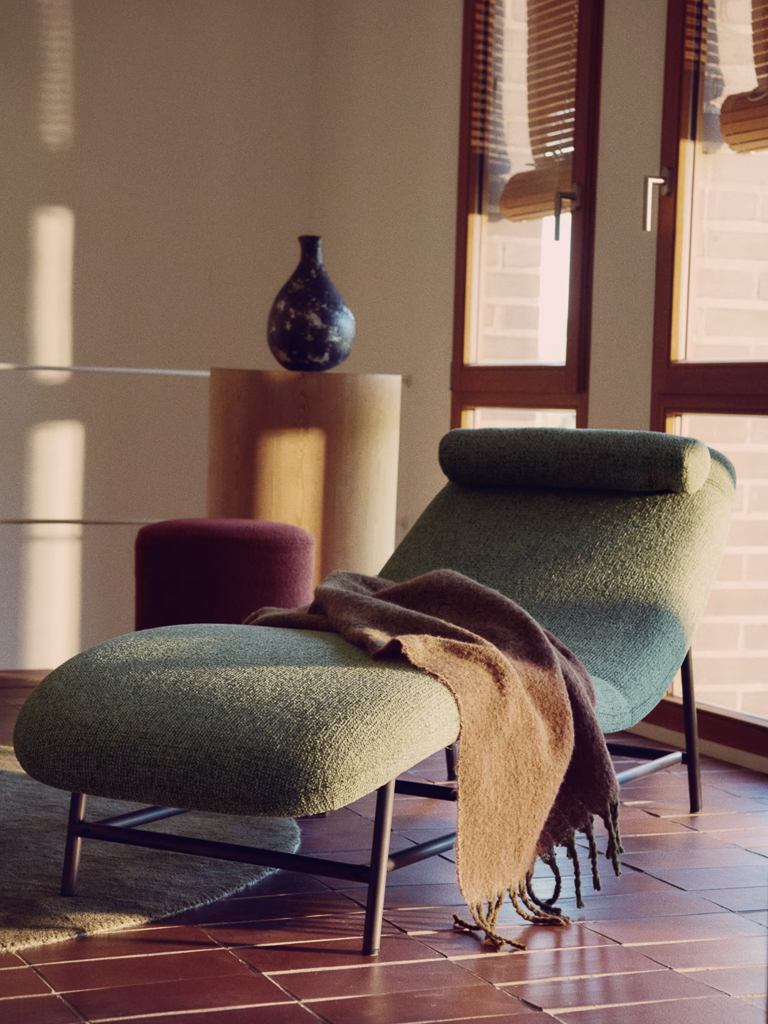 salon coloré mid century