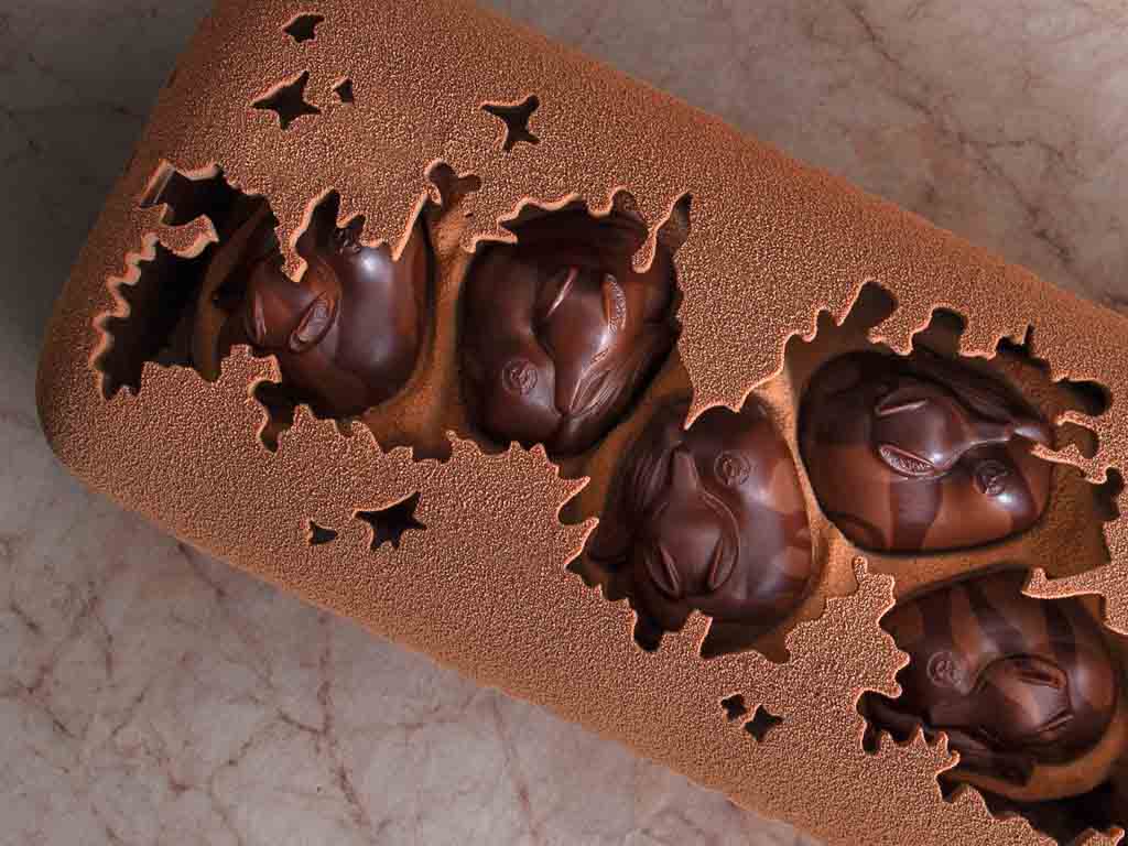 bûche de Noël originale