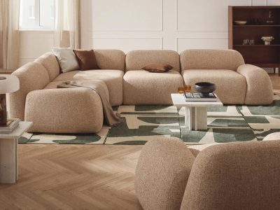 canapé modulable angle moelleux