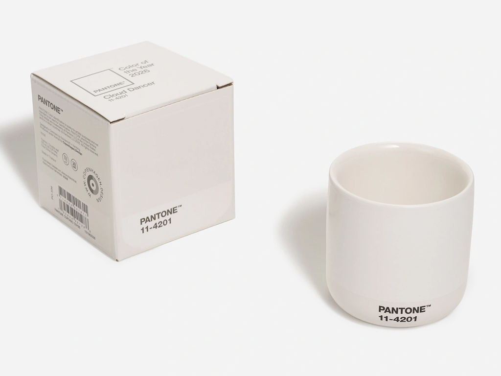 Cloud Dancer couleur pantone 2026