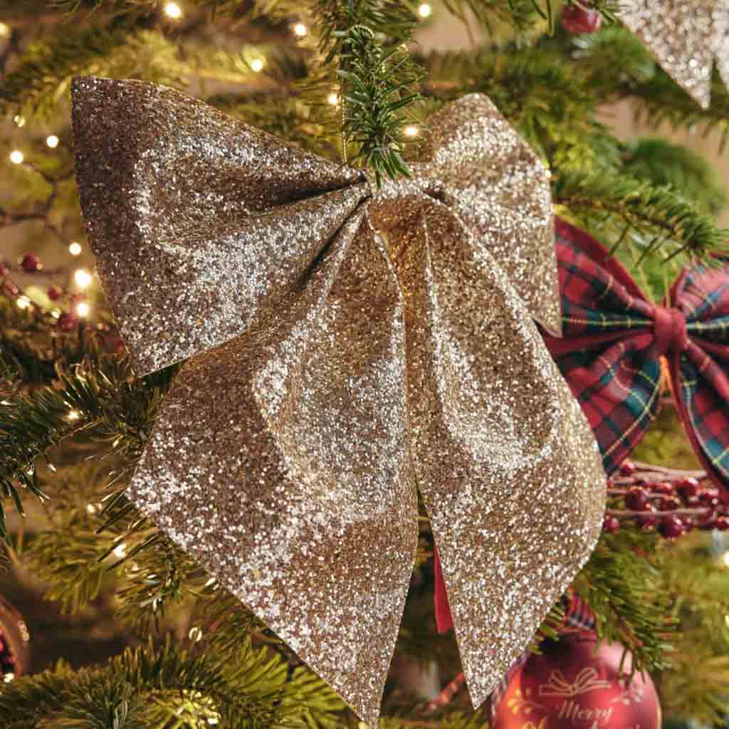 nœud de sapin doré