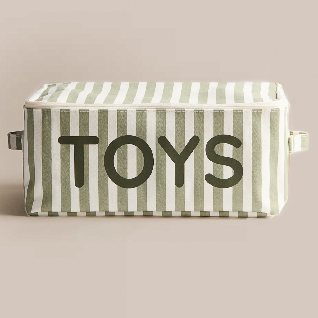 chambre enfant beige et vert sauge