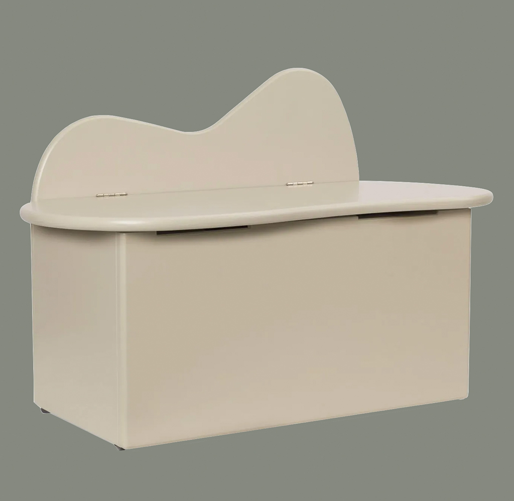 chambre enfant beige et vert sauge