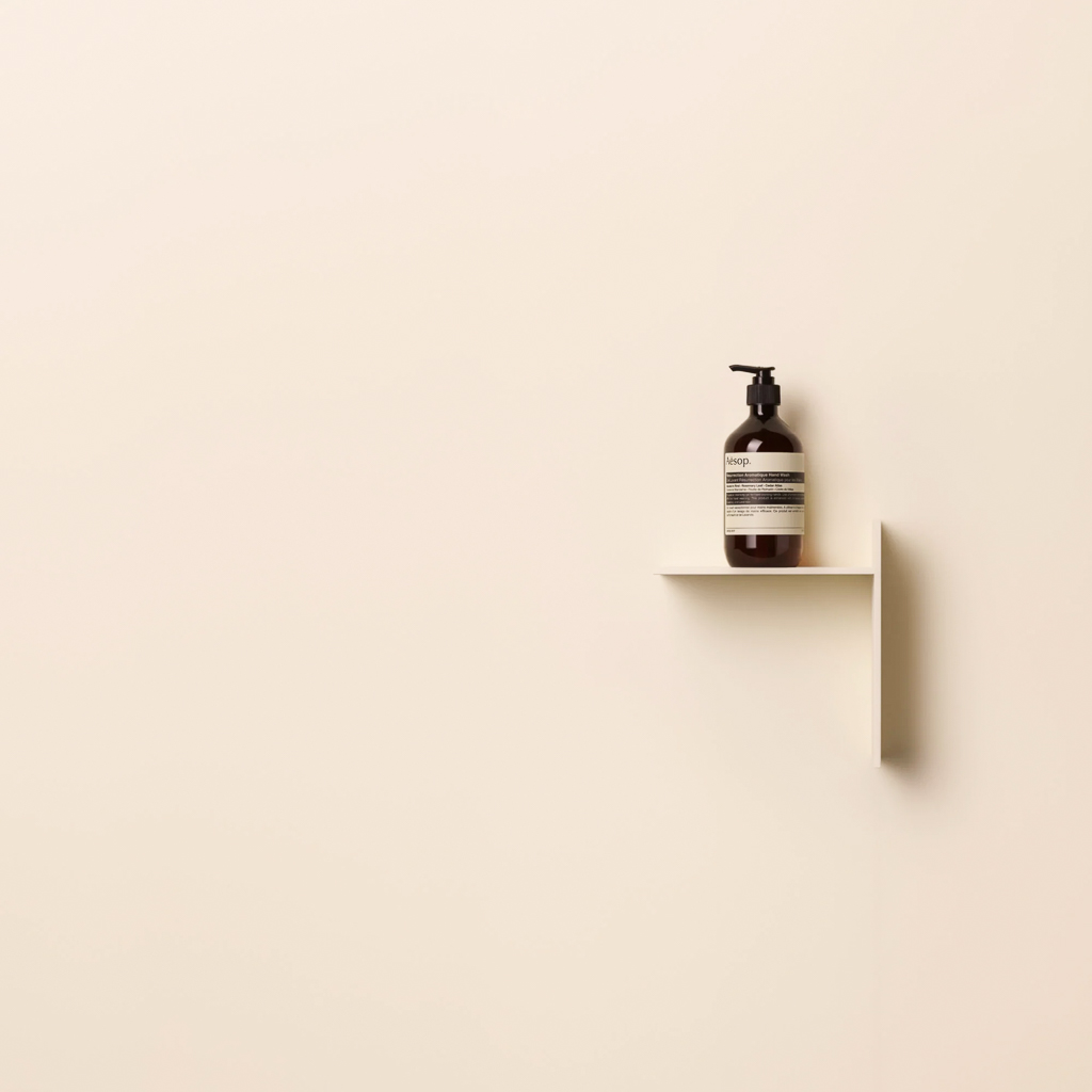 salle de bain terracotta et rose