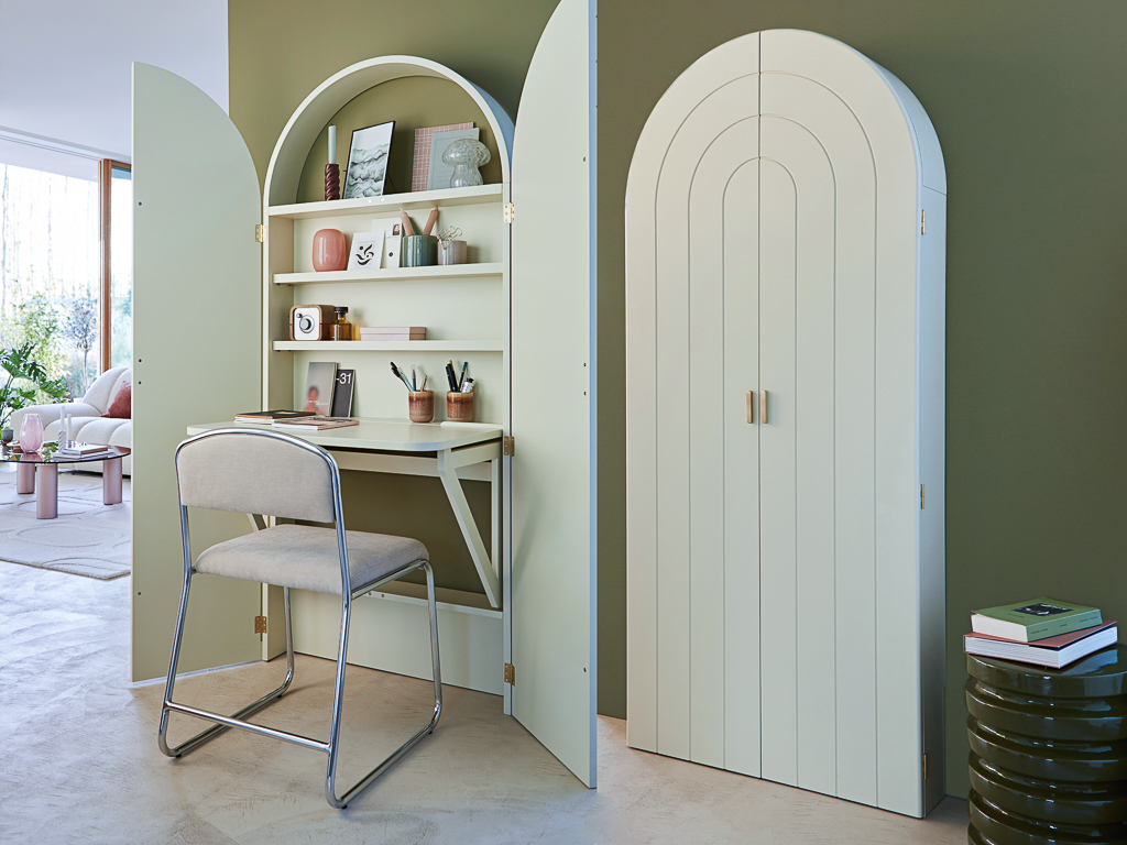 armorie bureau escamotable