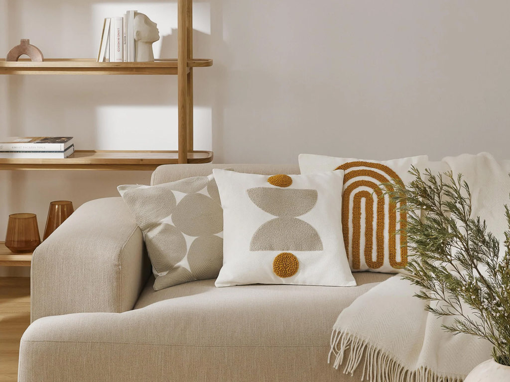 comment assortir des coussins dépareillés