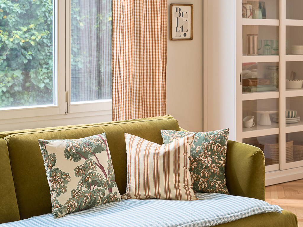 comment assortir des coussins dépareillés