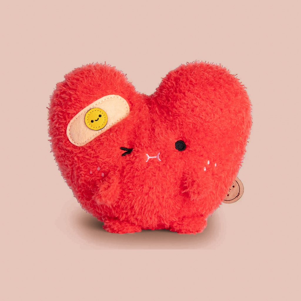 peluche forme cœur