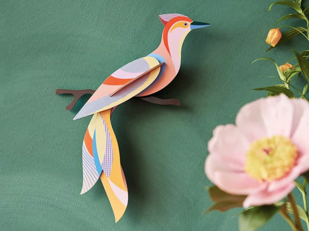 décoration oiseau chambre enfant