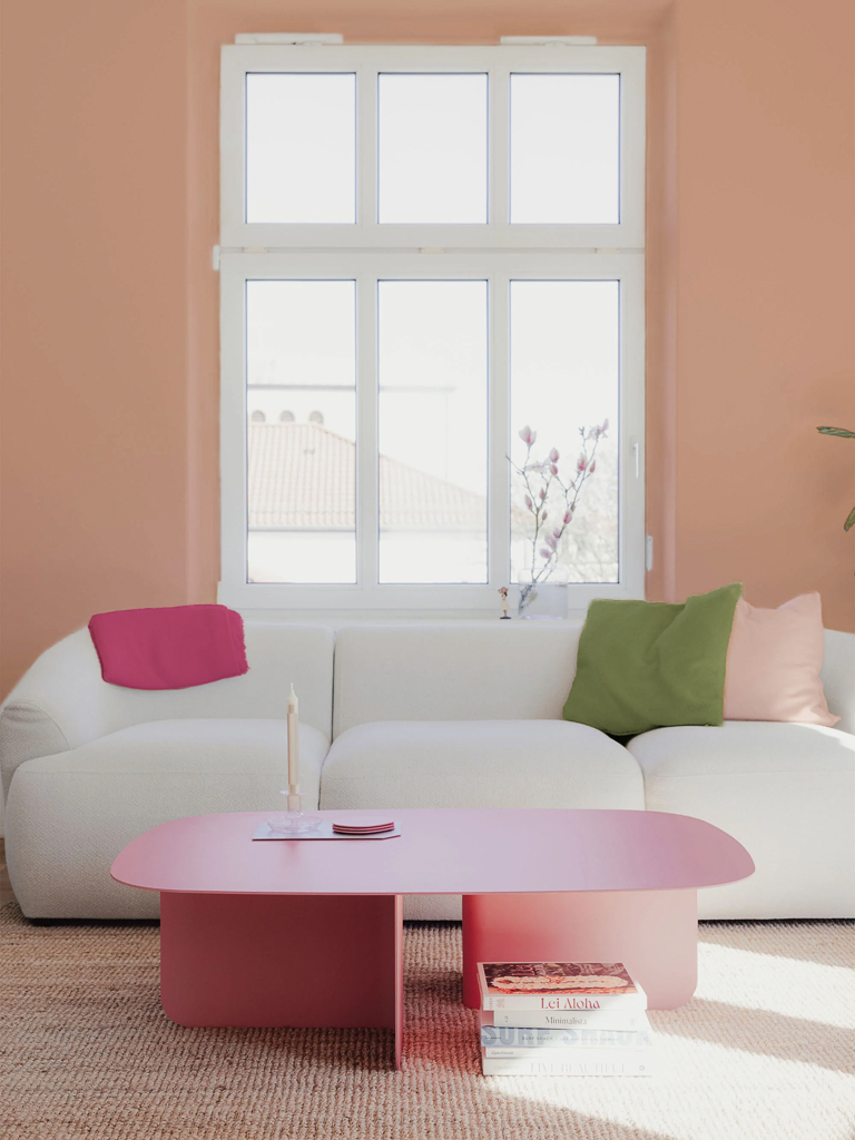 table basse design rose