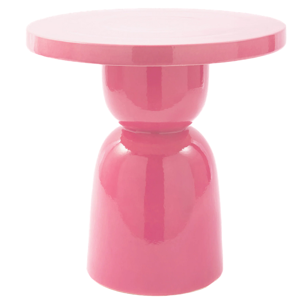 table d'appoint design rose