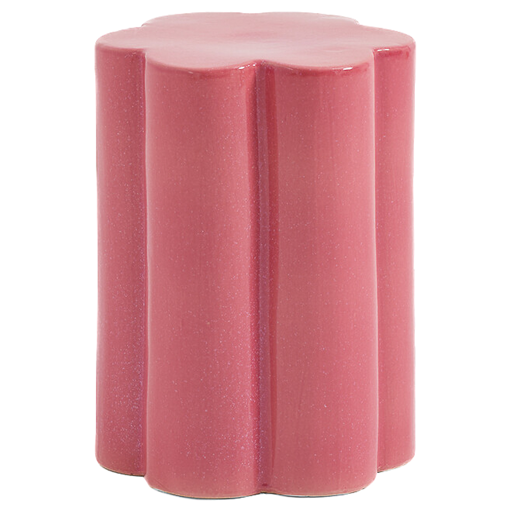 bout de canapé design rose