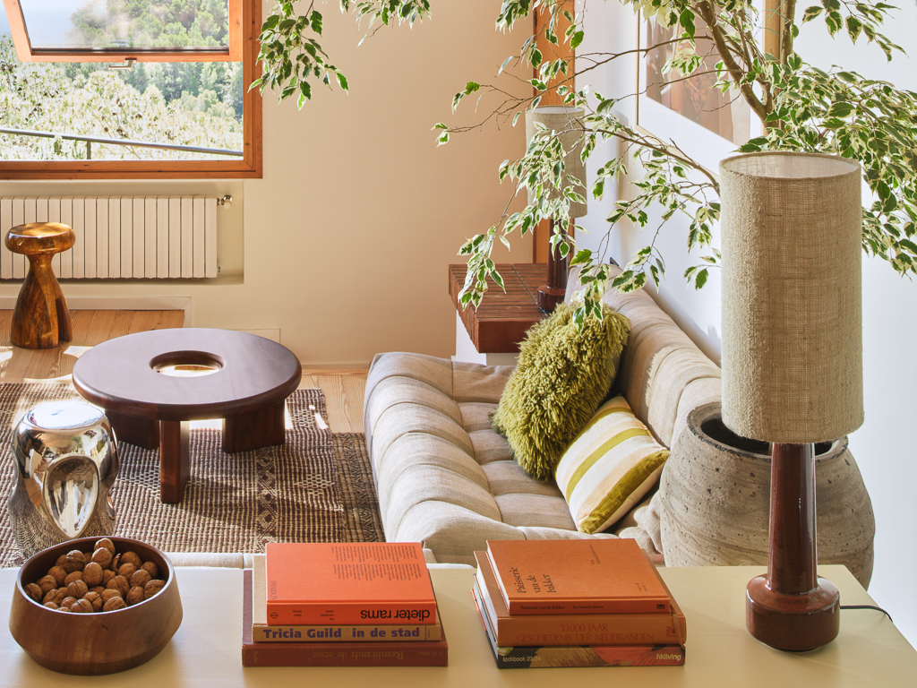 salon années 70 moderne