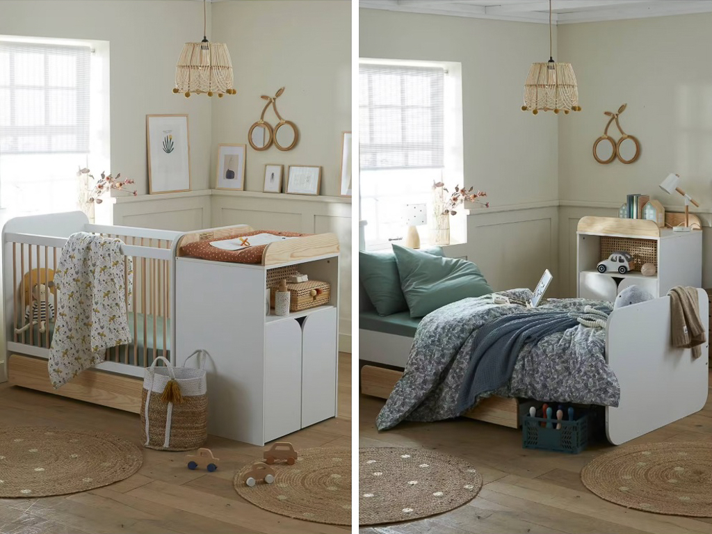 lit cabane combiné évolutif bébé